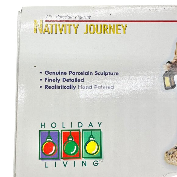 Christmas Holiday Living Nativity Journey Porcelain Figurine Hand-Painted Detail - Picture 2 of 13